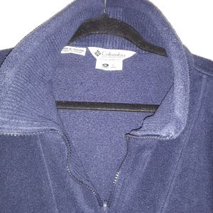Columbia fleece women's large full zip jacket